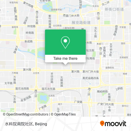 水科院南院社区 map