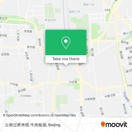 云南过桥米线  牛肉板面 map