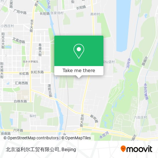 北京溢利尔工贸有限公司 map