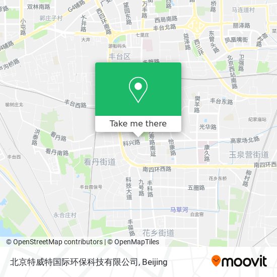 北京特威特国际环保科技有限公司 map