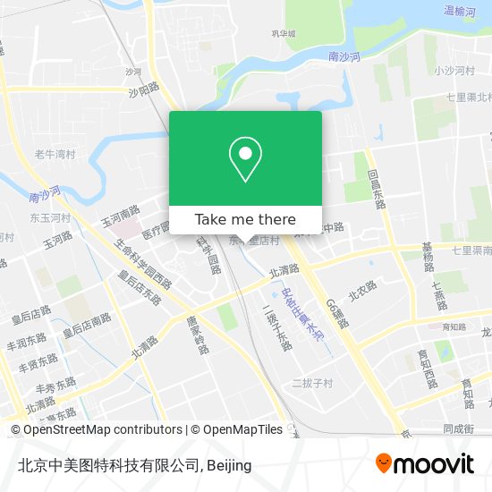 北京中美图特科技有限公司 map
