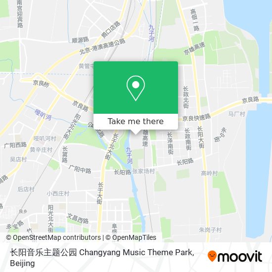 长阳音乐主题公园 Changyang Music Theme Park map