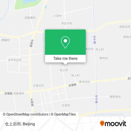 仓上后街 map