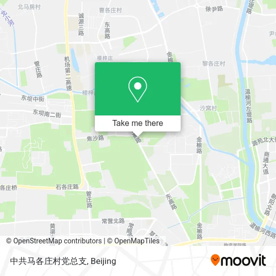 中共马各庄村党总支 map