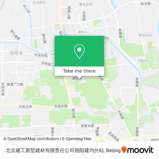 北京建工新型建材有限责任公司朝阳建均分站 map