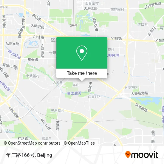 年庄路166号 map