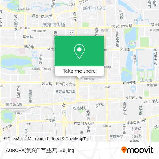 AURORA(复兴门百盛店) map