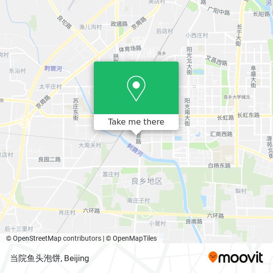 当院鱼头泡饼 map
