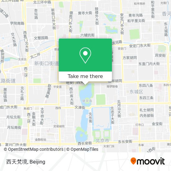 西天梵境 map