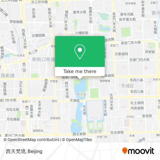 西天梵境 map