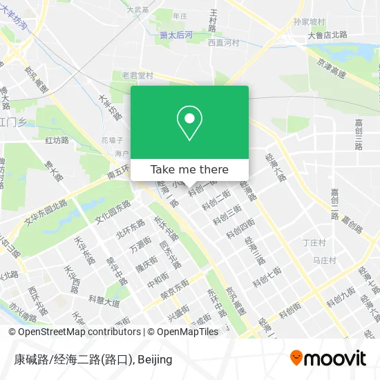 康碱路/经海二路(路口) map