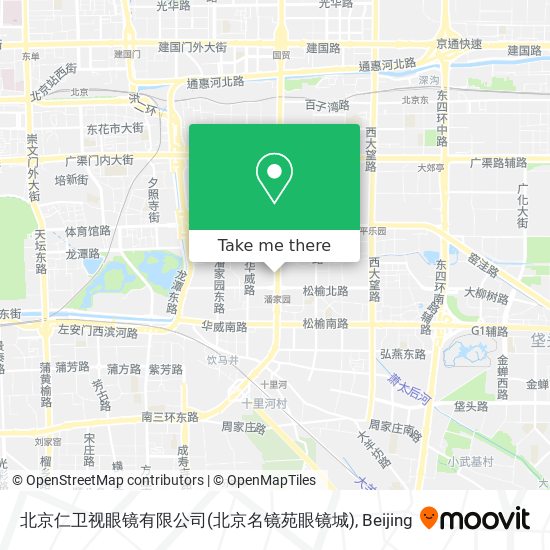 北京仁卫视眼镜有限公司(北京名镜苑眼镜城) map