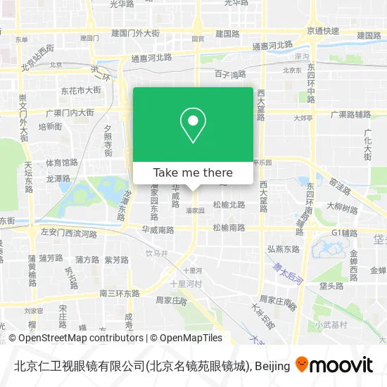 北京仁卫视眼镜有限公司(北京名镜苑眼镜城) map