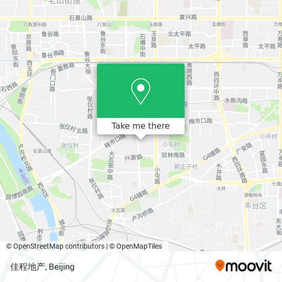 佳程地产 map