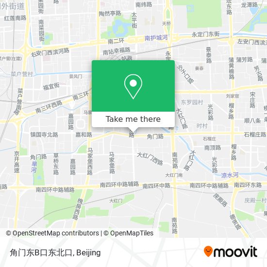 角门东B口东北口 map
