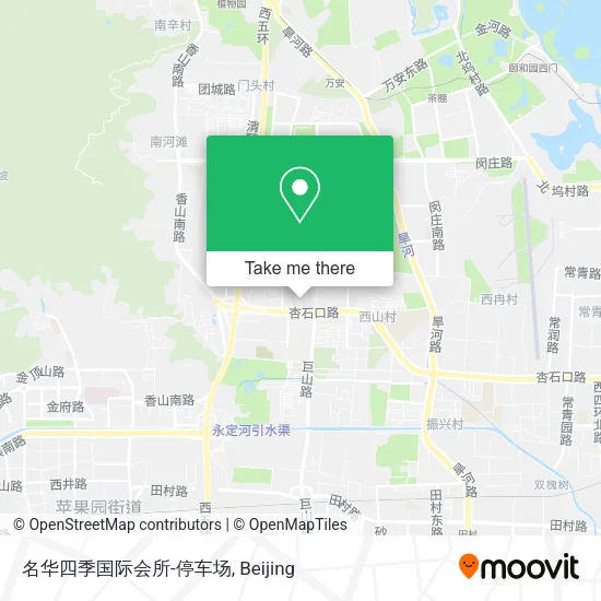 名华四季国际会所-停车场 map