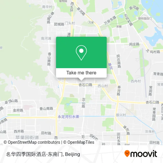名华四季国际酒店-东南门 map
