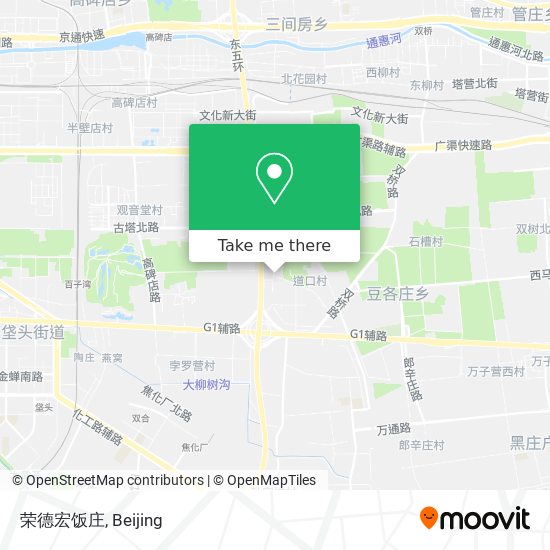 荣德宏饭庄 map