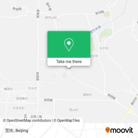 宽街 map