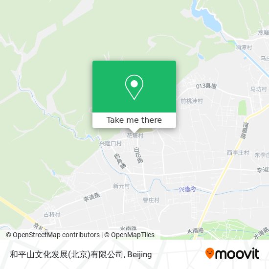 和平山文化发展(北京)有限公司 map