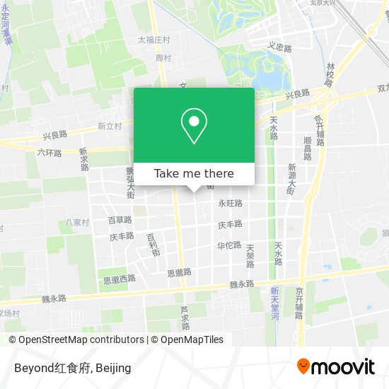 Beyond红食府 map