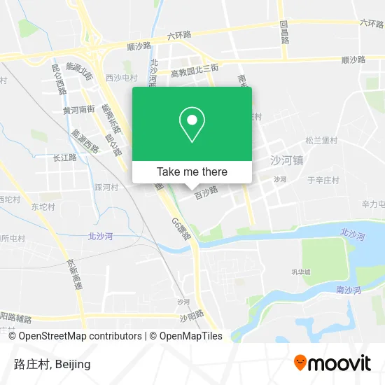 路庄村 map
