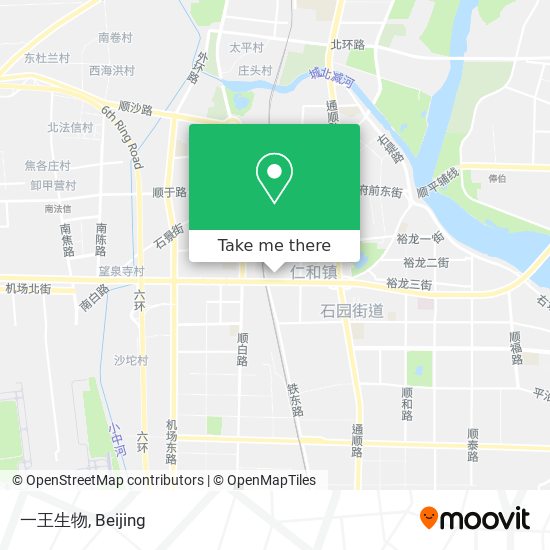 一王生物 map