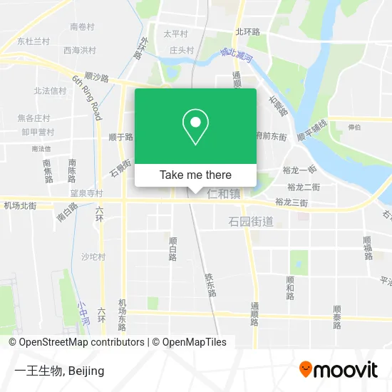 一王生物 map