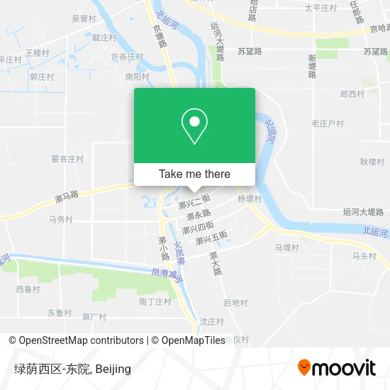 绿荫西区-东院 map