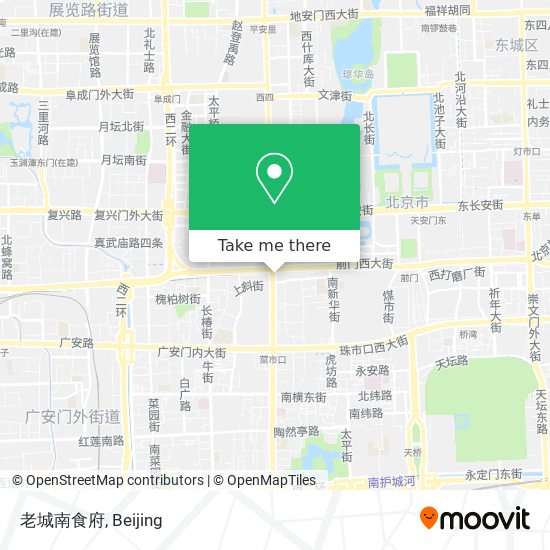 老城南食府 map
