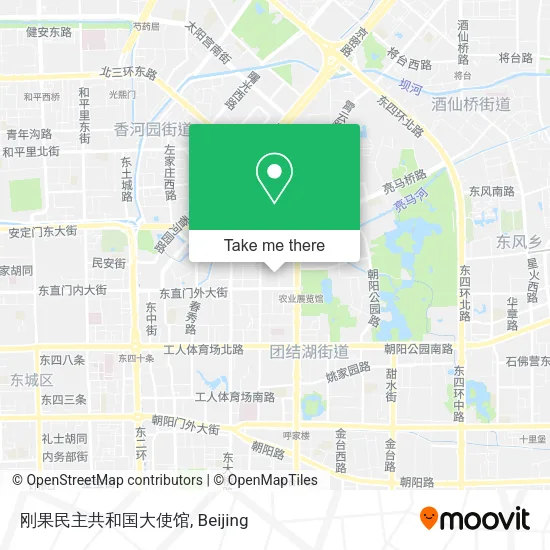 刚果民主共和国大使馆 map