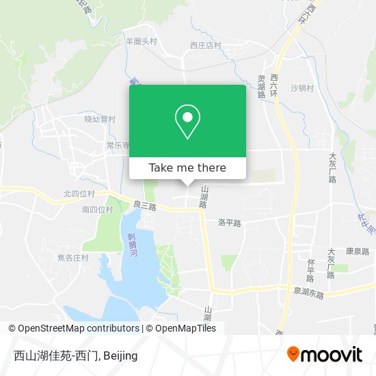 西山湖佳苑-西门 map