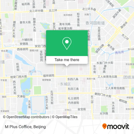 M Plus Coffice map