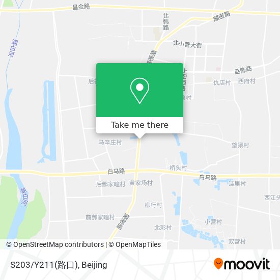 S203/Y211(路口) map