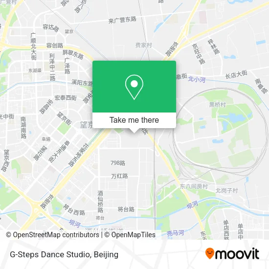 G-Steps Dance Studio map