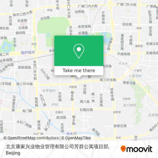 北京康家兴业物业管理有限公司芳群公寓项目部 map
