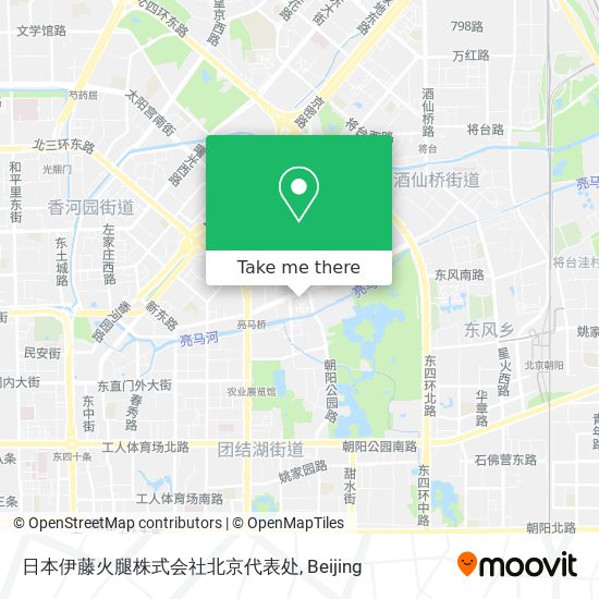 日本伊藤火腿株式会社北京代表处 map