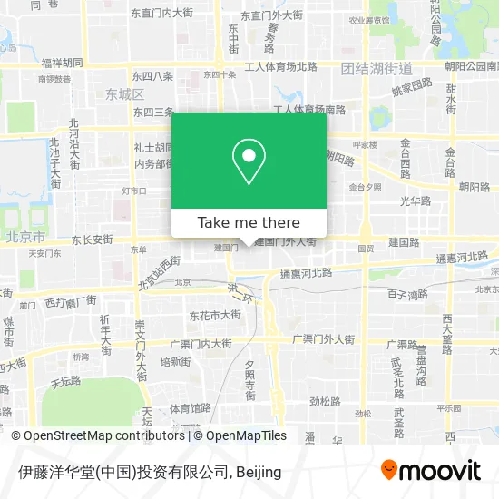 伊藤洋华堂(中国)投资有限公司 map