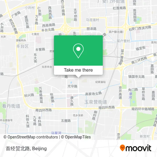 首经贸北路 map
