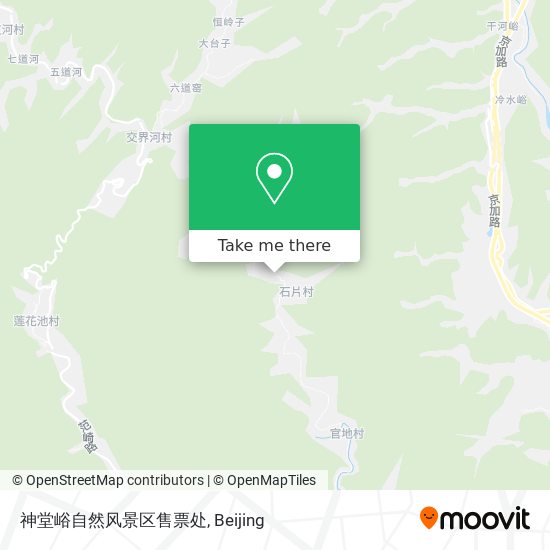 神堂峪自然风景区售票处 map