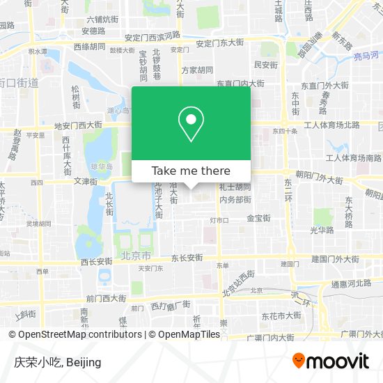 庆荣小吃 map