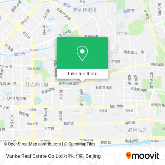Vanke Real Estate Co.Ltd万科北京 map