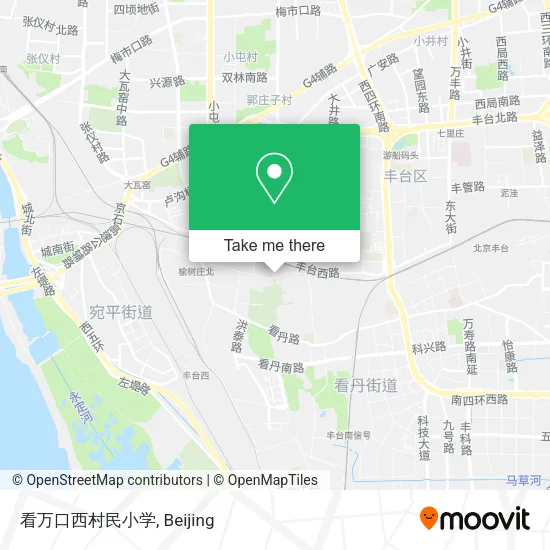 看万口西村民小学 map