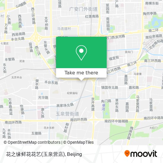 花之缘鲜花花艺(玉泉营店) map
