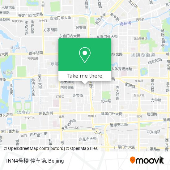 INN4号楼-停车场 map