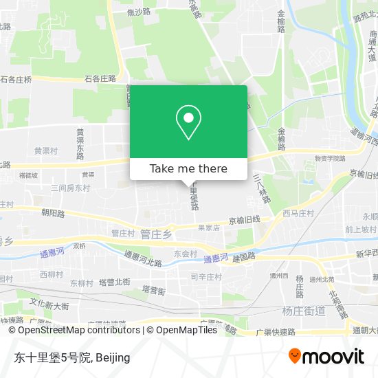 东十里堡5号院 map