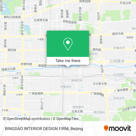 BINGDAO INTERIOR DESIGN FIRM map