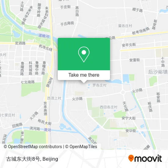 古城东大街8号 map