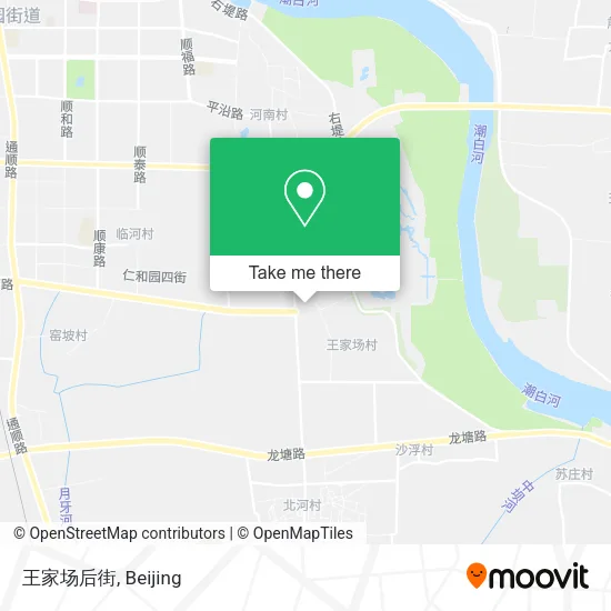 王家场后街 map