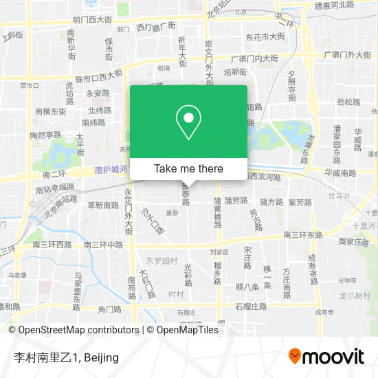 李村南里乙1 map
